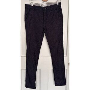 Topshop Topman Stretch Skinny Pants in Navy 32/32
